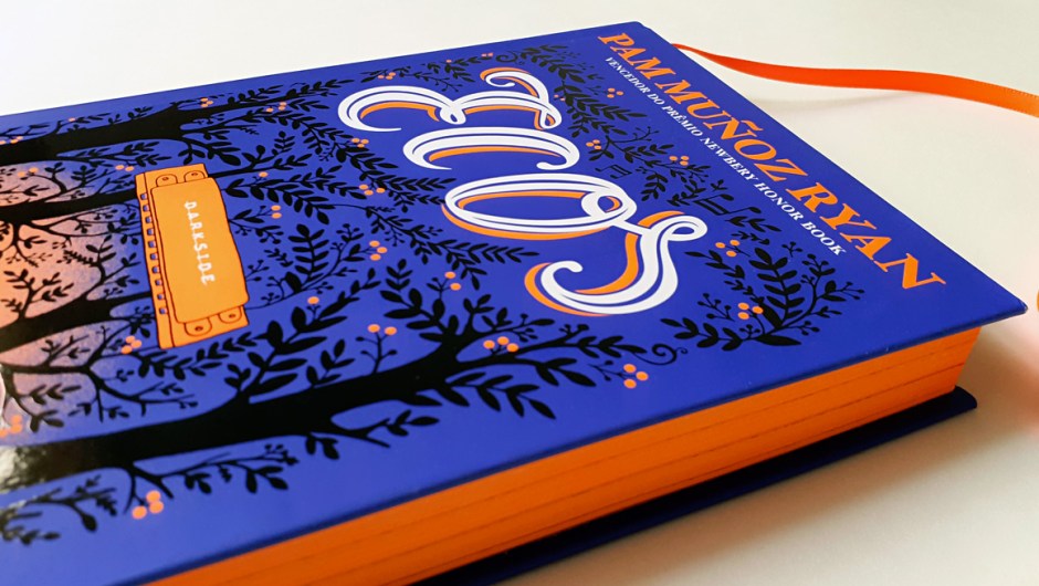 Capa do livro Ecos, de Pam Muñoz Ryan, publicado pela DarkSide Books.