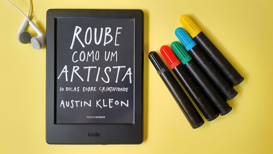Capa do livro Roube como um artista, de Austin Kleon.