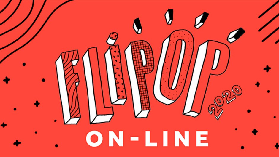 Logo da Flipop 2020