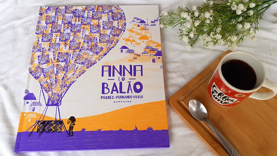 Capa da resenha de Anna e o Balão, publicado pela DarkSide Books.