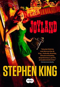 Capa do livro Joyland, de Stephen King.