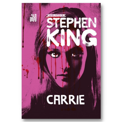 Capa da nova edição de 'Carrie', de Stephen King.