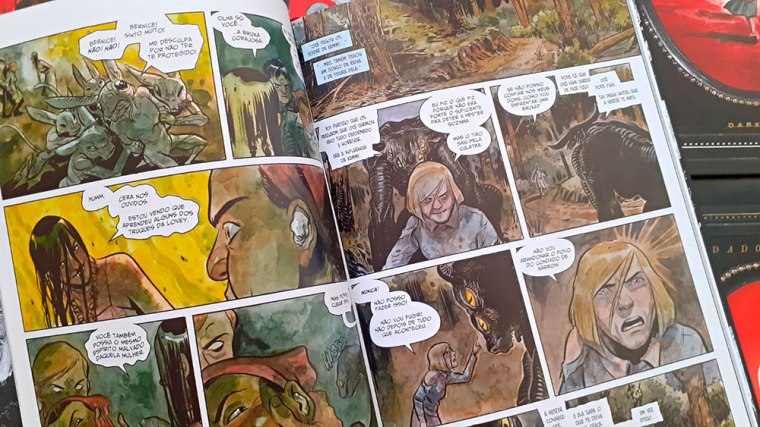 Detalhe de Condado Maldito 8: Guerra das Bruxas.